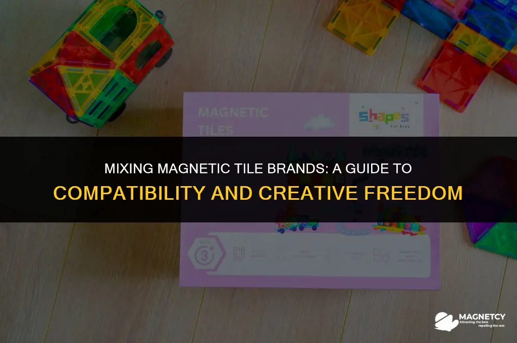 can you mix magnetic tile brands