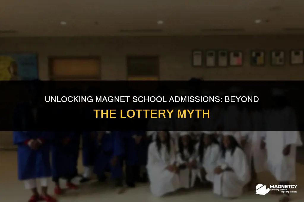 can you only get into a magnet school through lottery