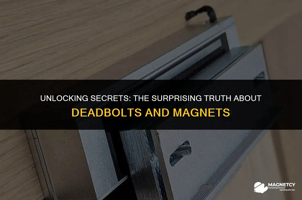 can you open a deadbolt with a magnet