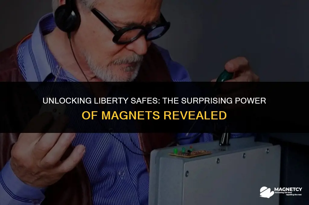 can you open a liberty safe with a magnet