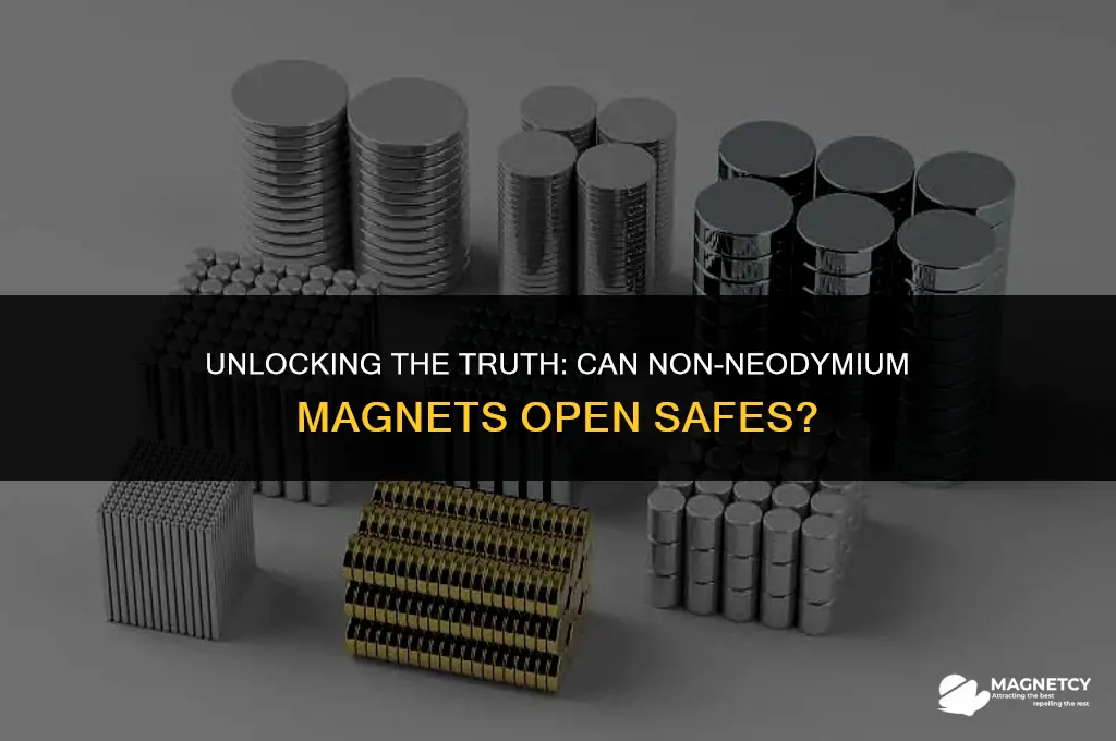 can you open safe with a magnet that