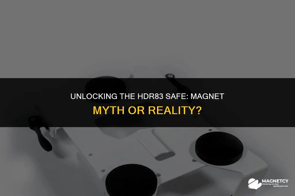 can you open the hdr83 safe ith a magnet