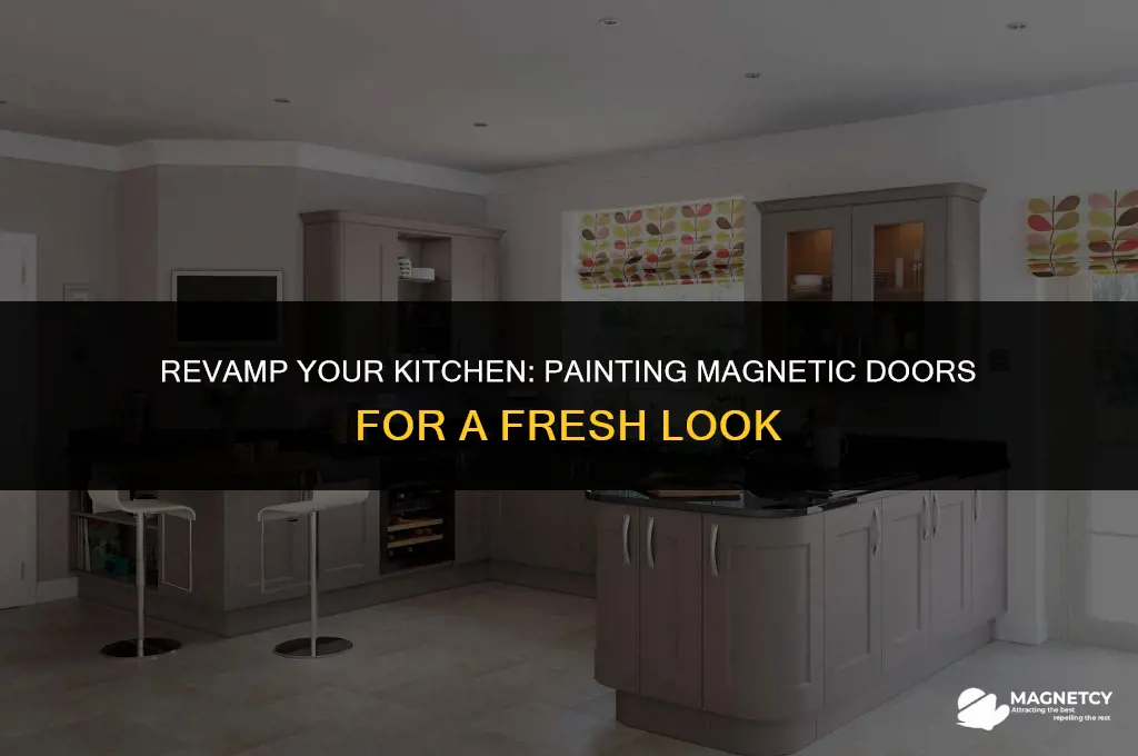 can you paint magnet kitchen doors