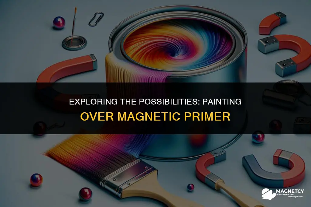 can you paint over magnetic primer