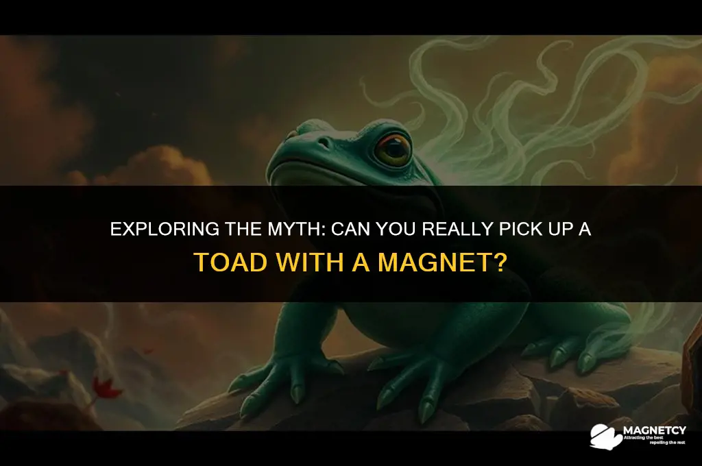 can you pick up a toad with a magnet
