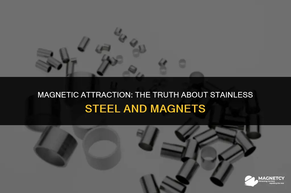 can you pick up stainless steel with a magnet