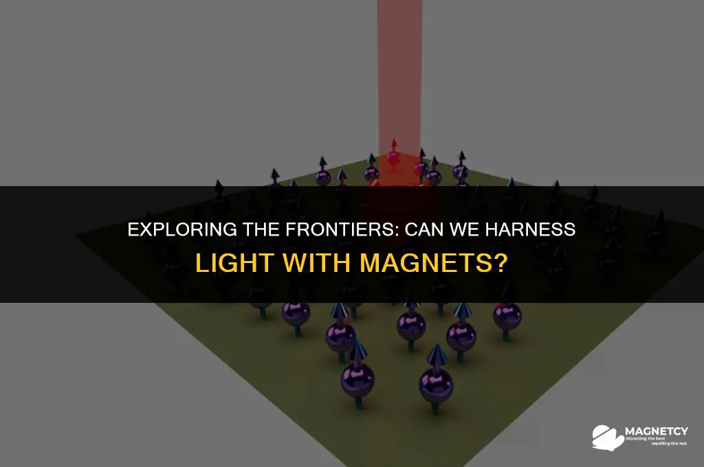 can you polizae light with magnets