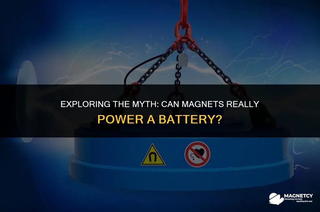 can you power a battery with magnets