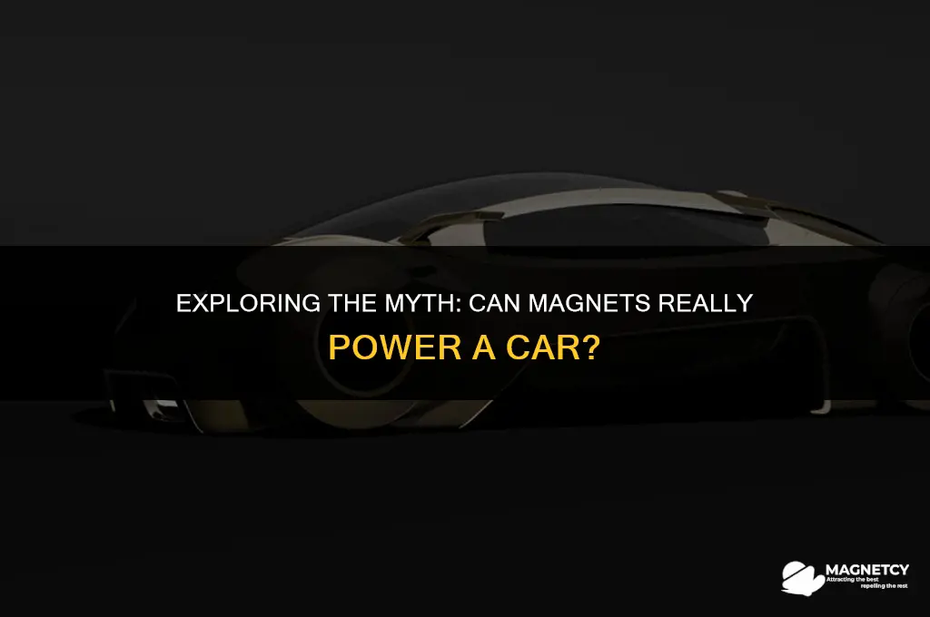 can you power a car with magnets