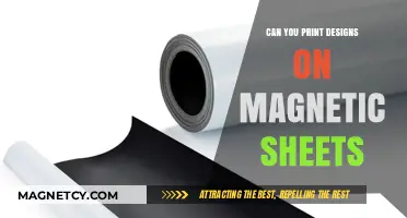 Unleashing Creativity: Printing Designs on Magnetic Sheets Made Easy