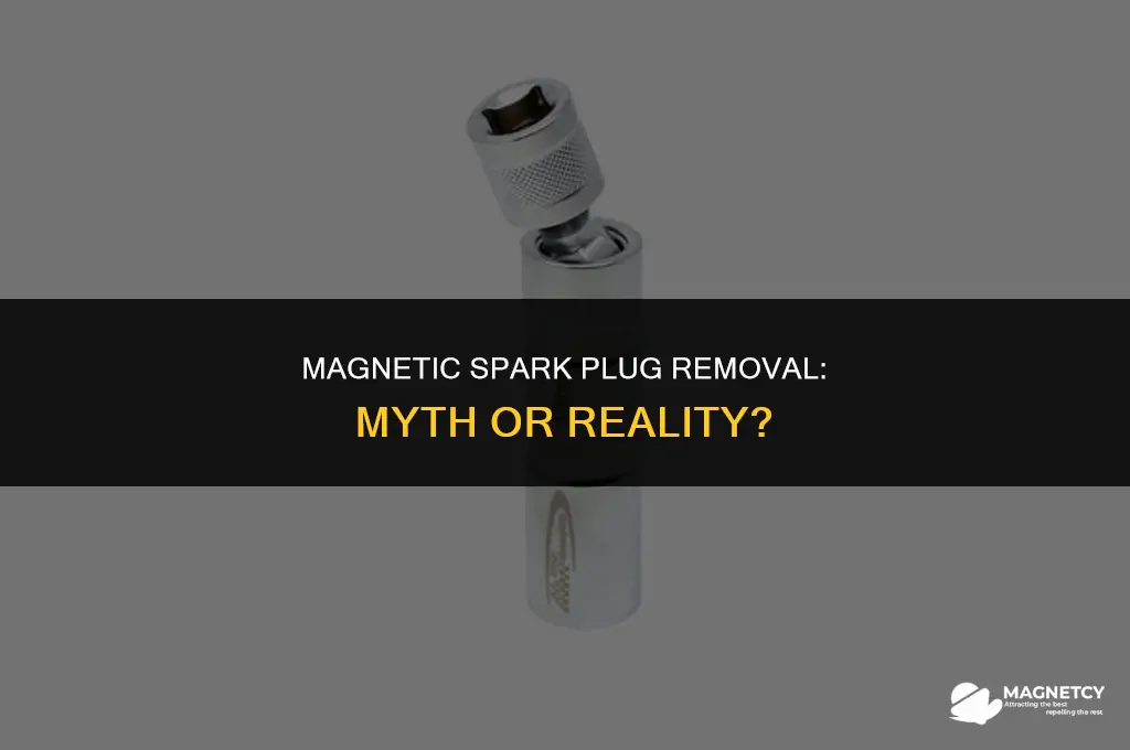 can you pull a spark plug with a magnet