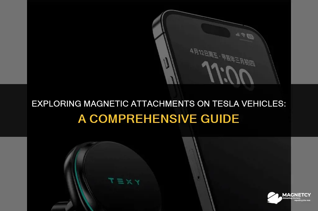 can you put a magnet on a tesla