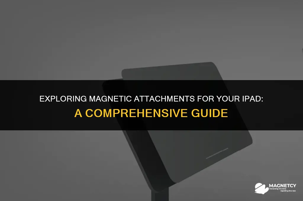 can you put a magnet on an ipad