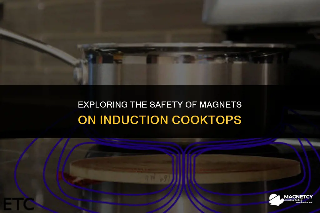 can you put a magnet on induction cooktop