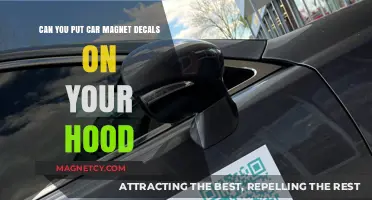Exploring the Possibilities: Car Magnet Decals on Your Hood