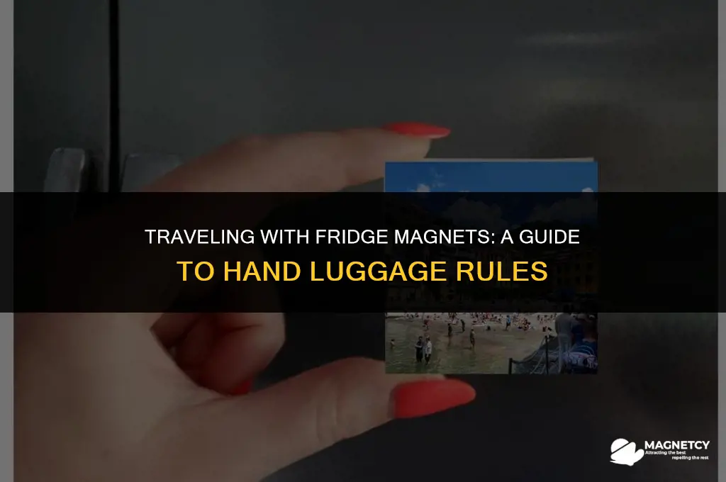 can you put fridge magnets in hand luggage