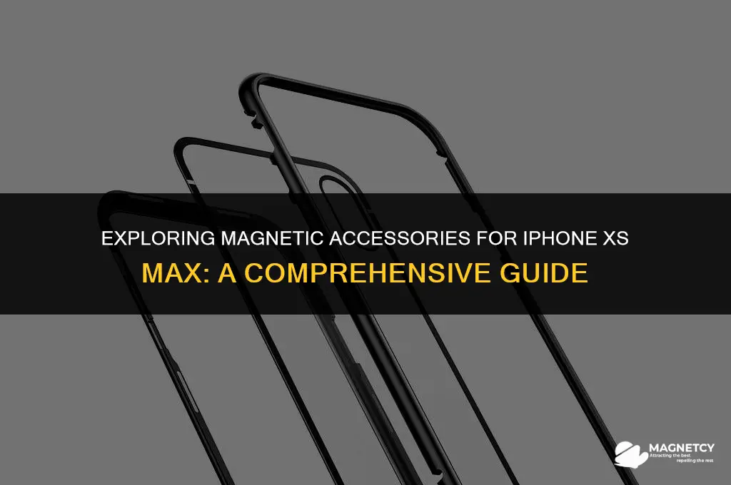 can you put magnet on iphone xs max