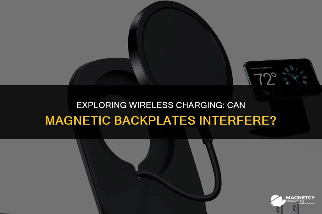 can you put magnetic backplate over the wireless charging point