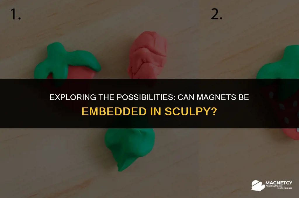 can you put magnets in sculpy