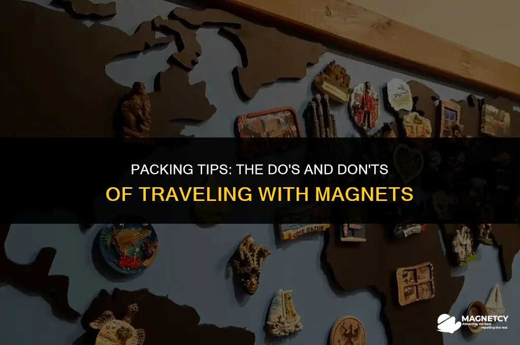 can you put magnets in your suitcase