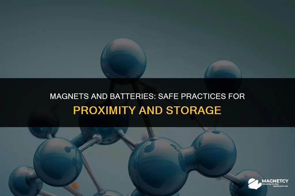 can you put magnets near batteries