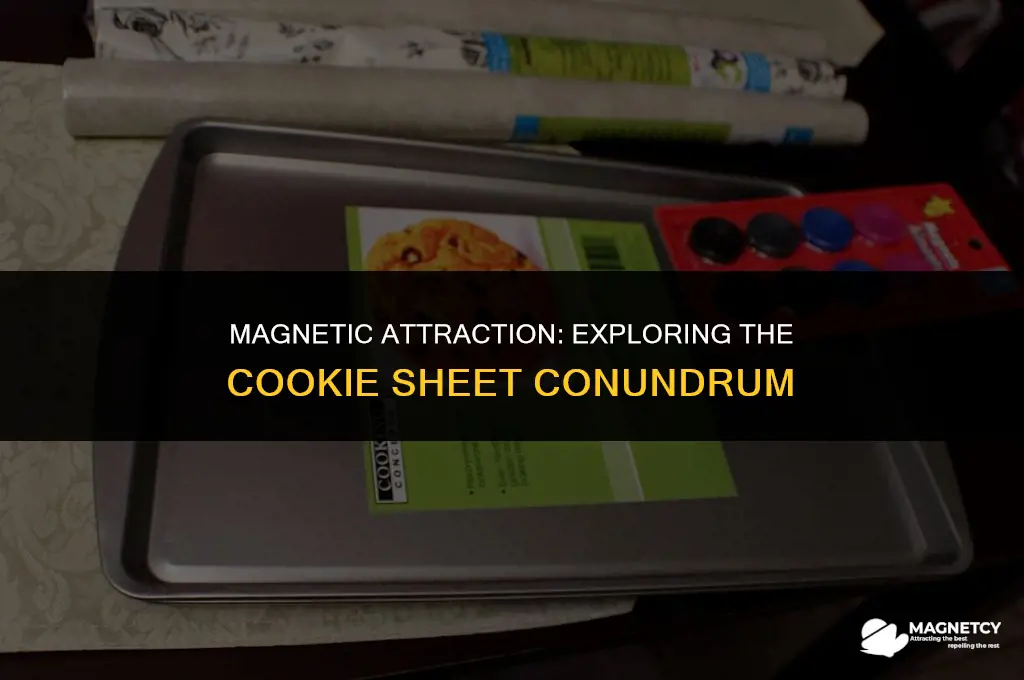can you put magnets on a cookie sheet