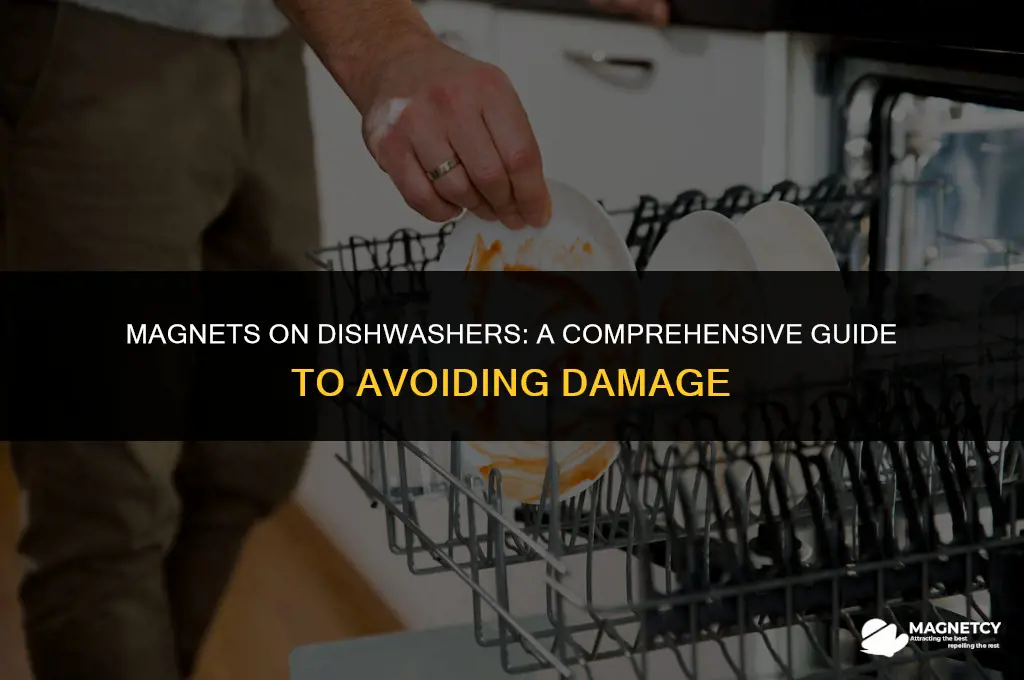 can you put magnets on dishwashers damage