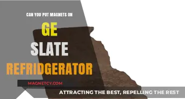 Magnetic Attraction: GE Slate Refrigerator's Magnetic Potential Explored