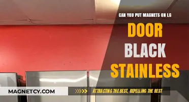 Magnetic Attraction: A Guide to Decorating Your LG Black Stainless Door