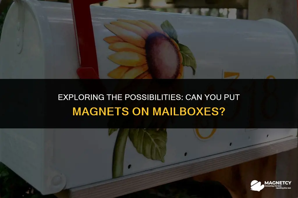 can you put magnets on mailboxes