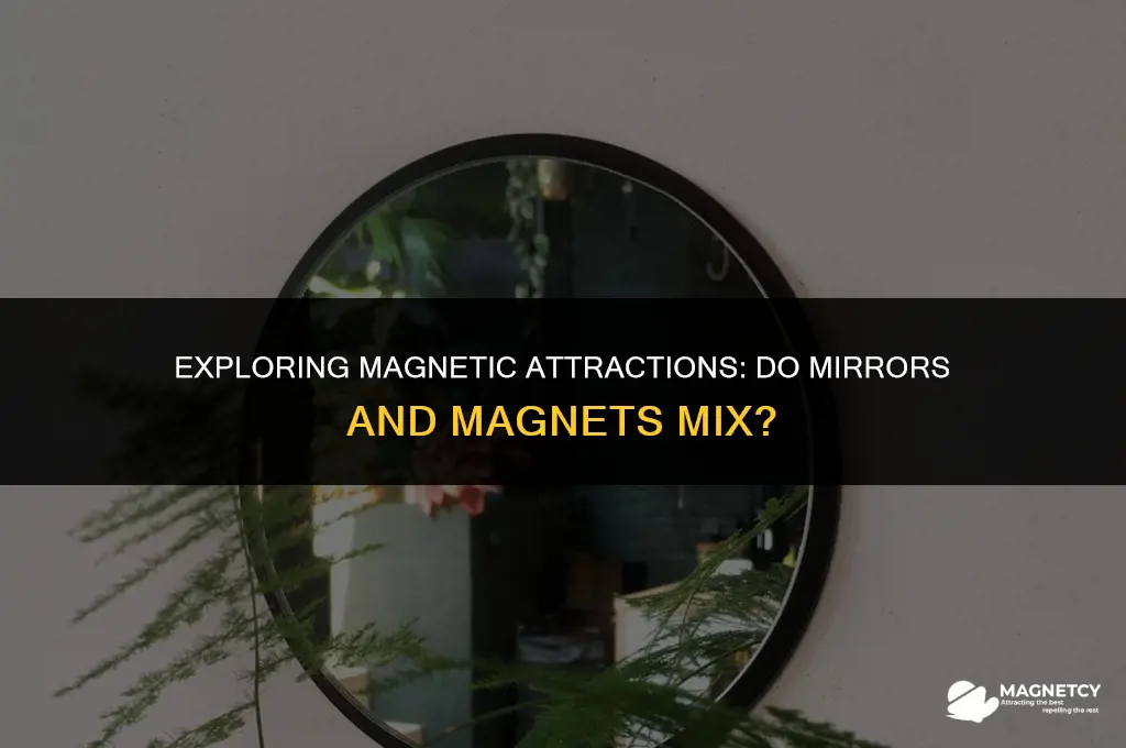 can you put magnets on mirrors