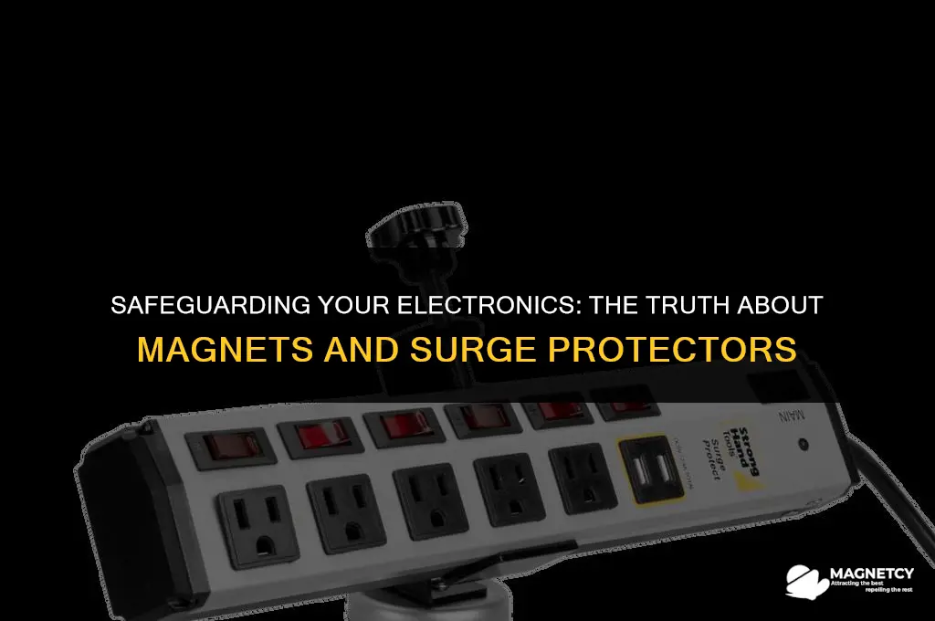 can you put magnets on surge protector