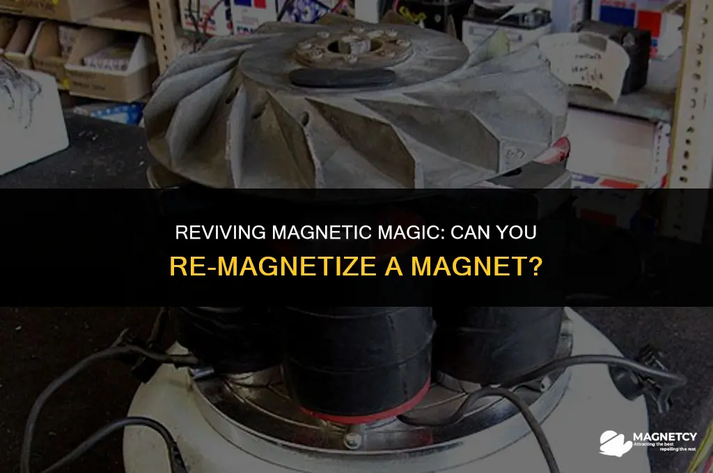 can you re magnetize a magnet