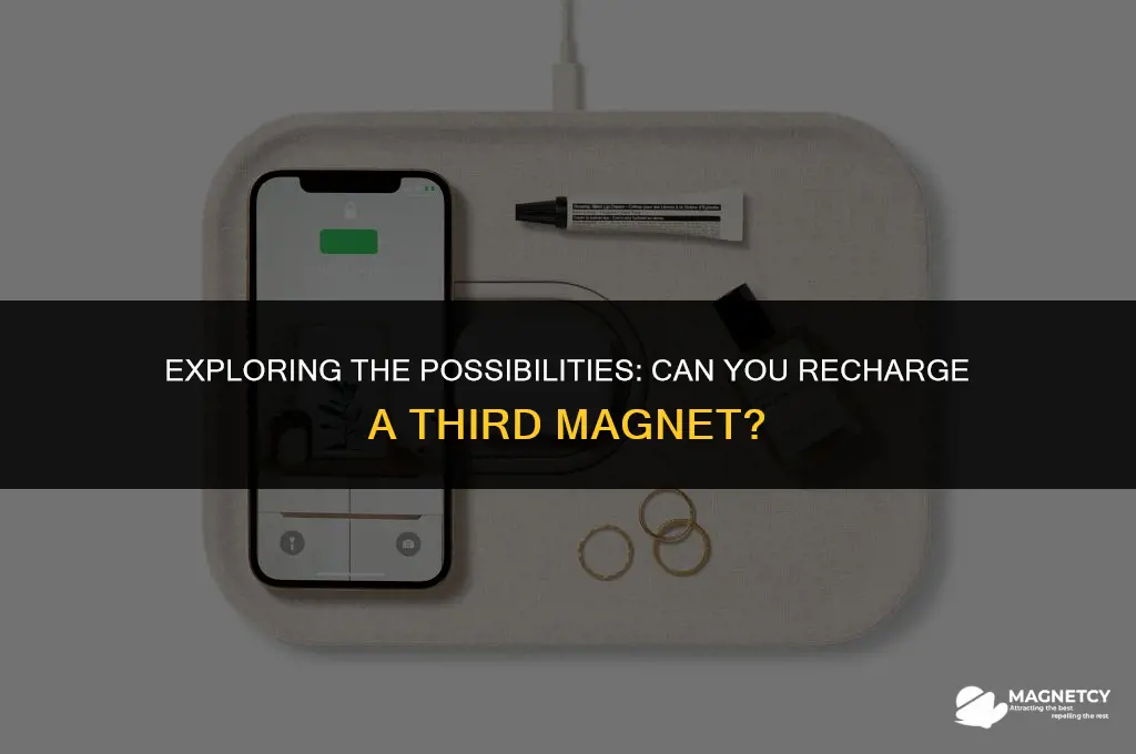 can you recharge a third magnet
