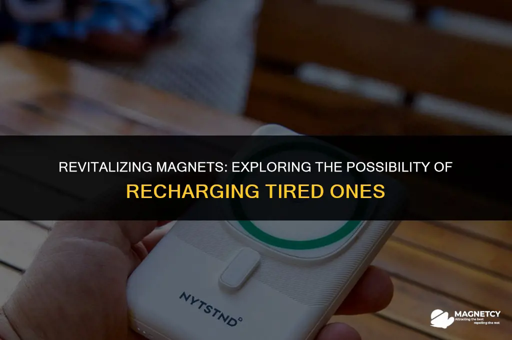 can you recharge a tired magnet