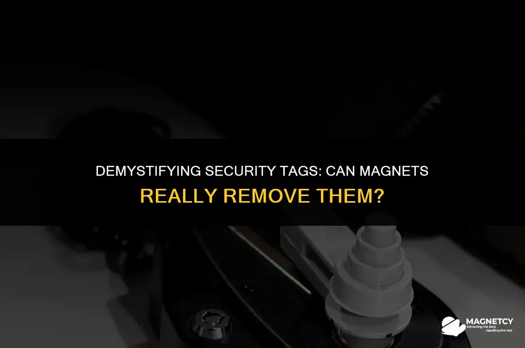 can you remove a security tag with a magnet