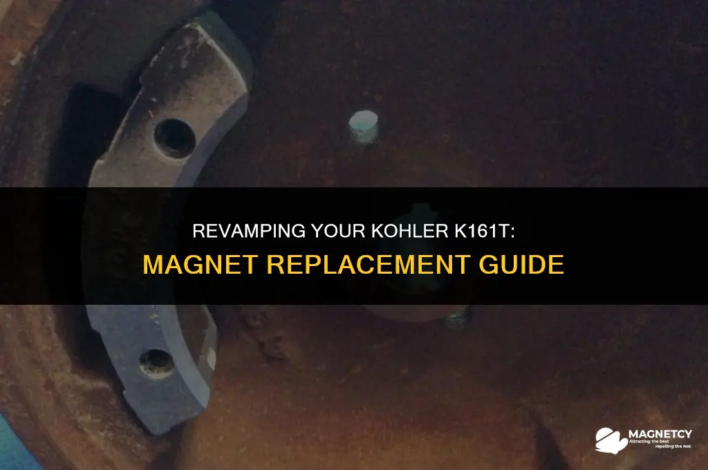 can you replace the magnets on a kohler k161t