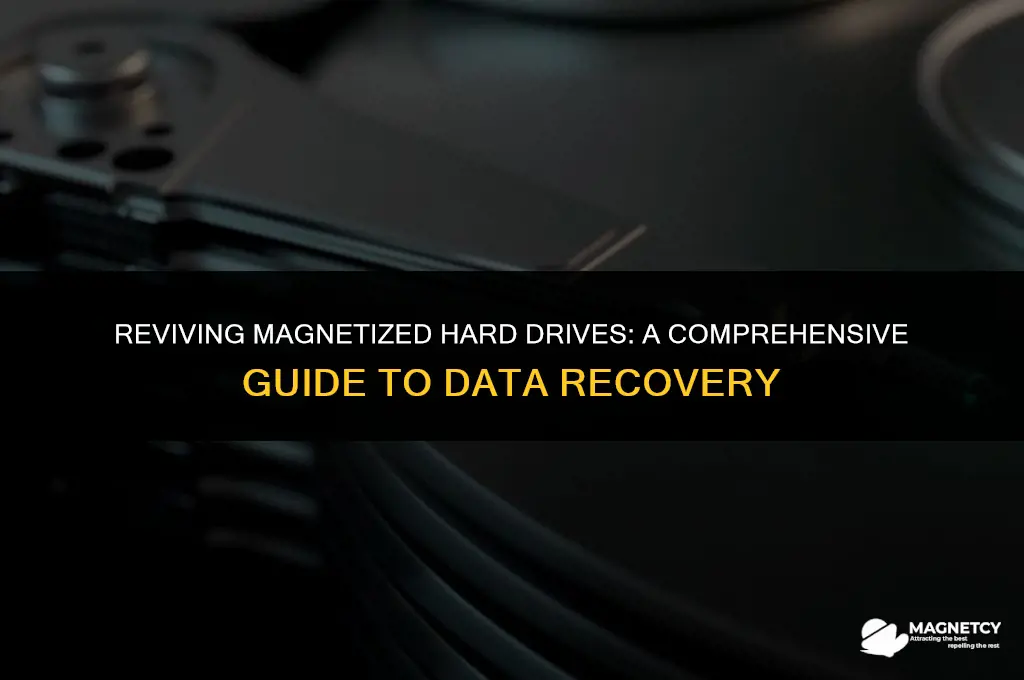 can you reuse a hard drive if its been magnetized