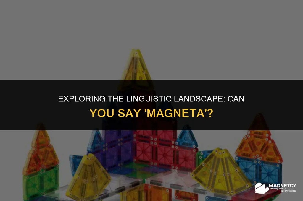 can you say magneta
