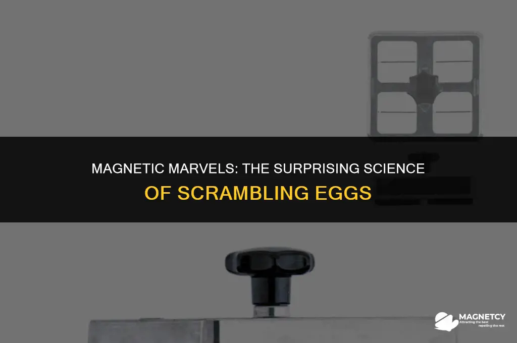 can you scramble and eggs with a magnet