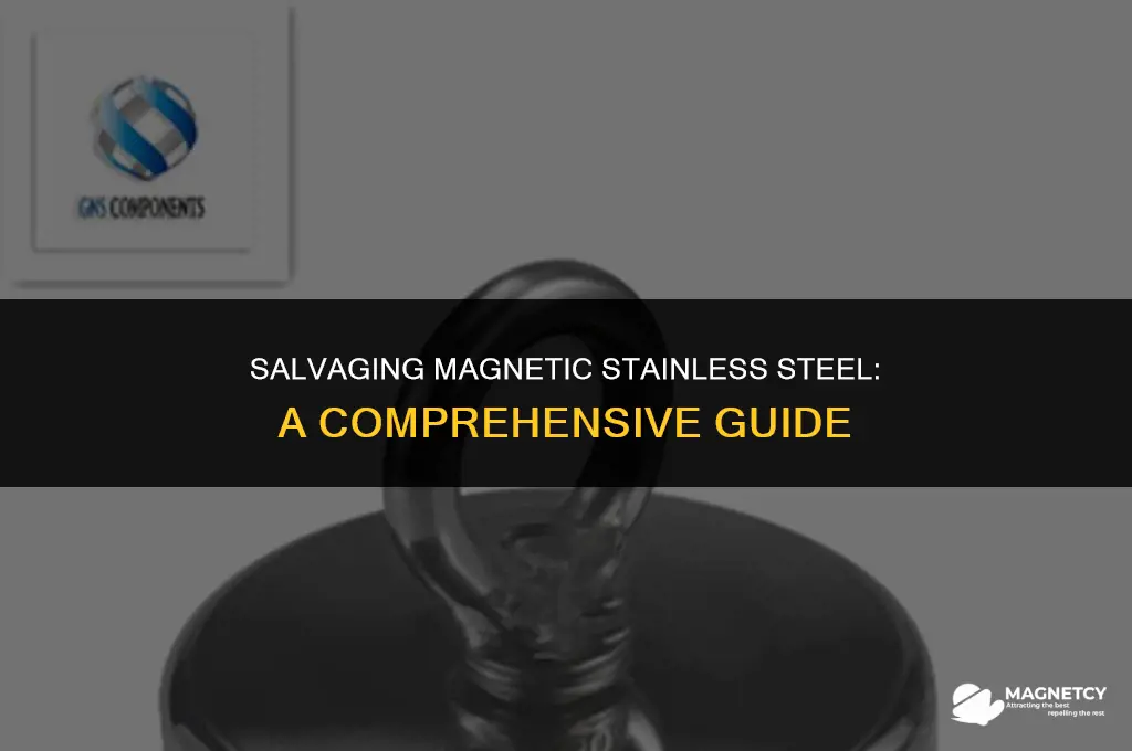 can you scrap magnetic stainless steel