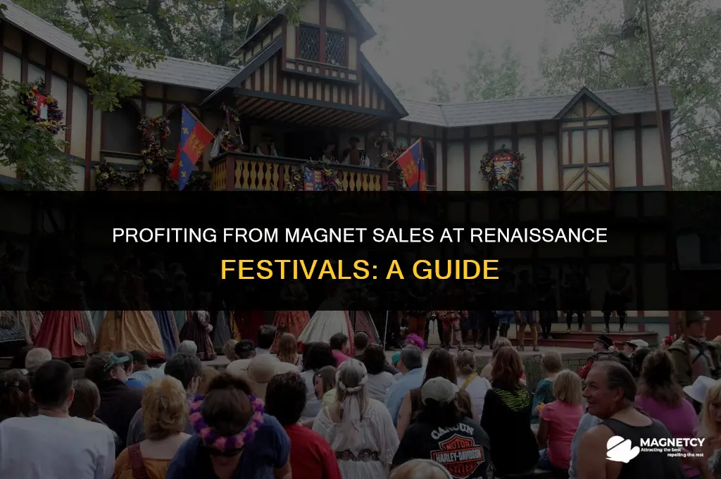 can you sell magnets at a renaissance festival