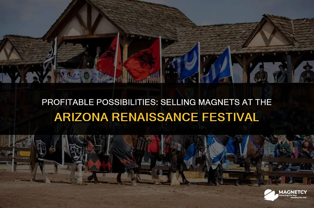 can you sell magnets at the arizona renaissance festival