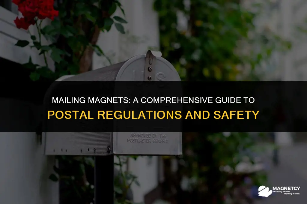 can you send a magnet in the post