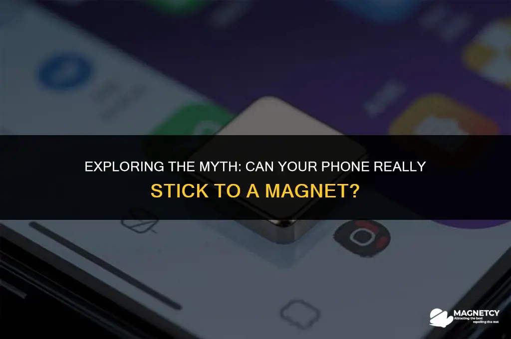 can you set a phone enar a magnet