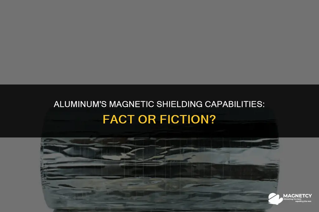 can you shield magnetic field with aluminum