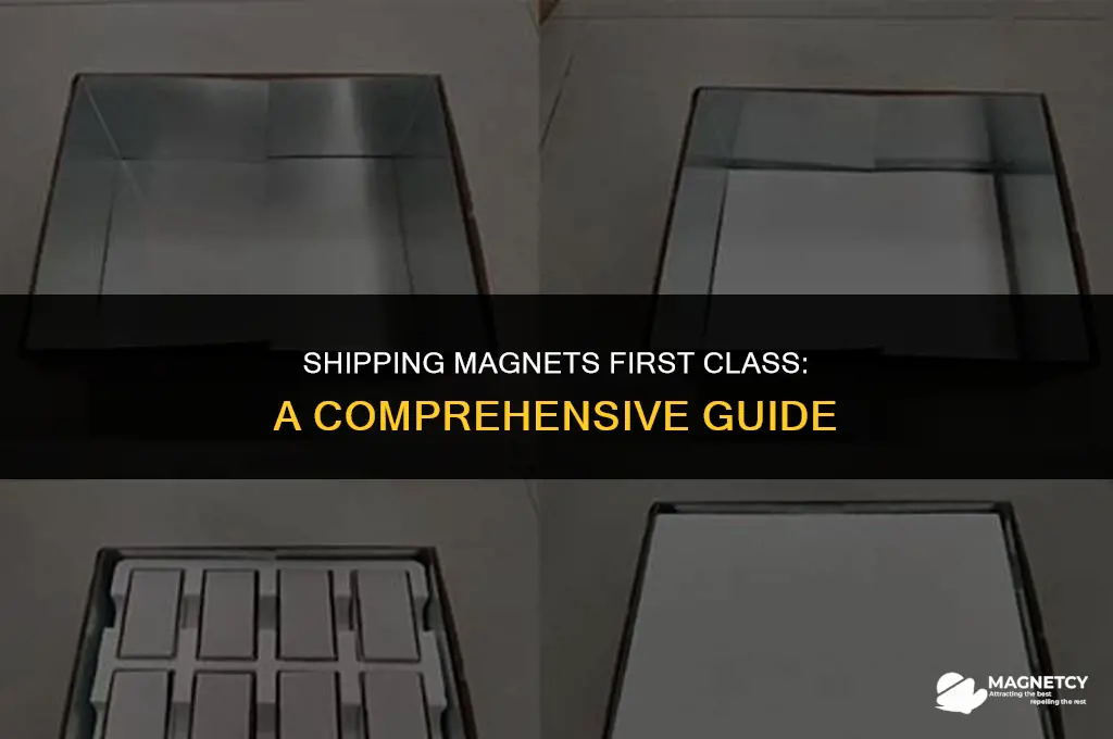 can you ship a magnet first class mail