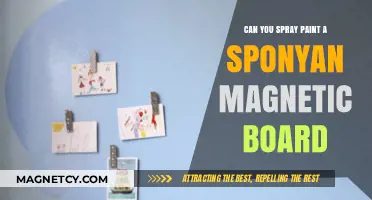 Revamping Your Space: DIY Magnetic Board Makeover with Spray Paint