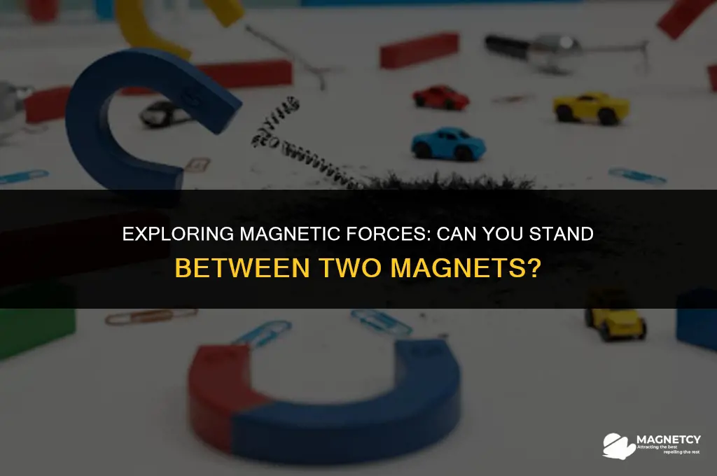can you stand between 2 magnets