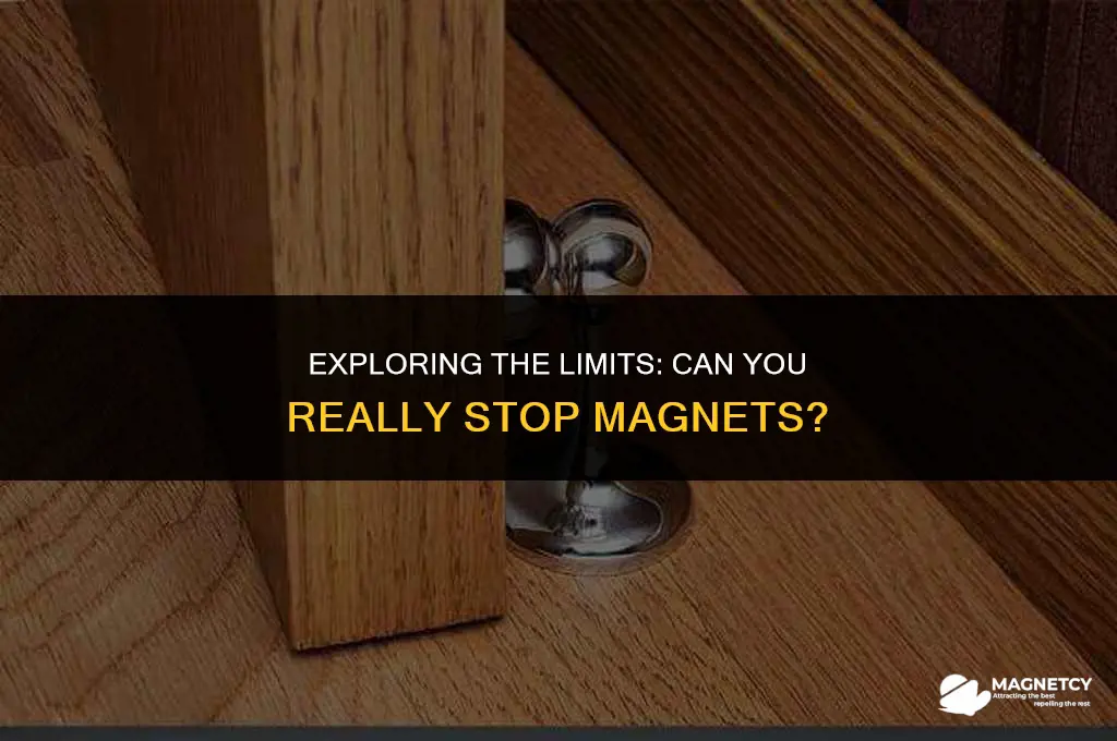 can you stop magnets